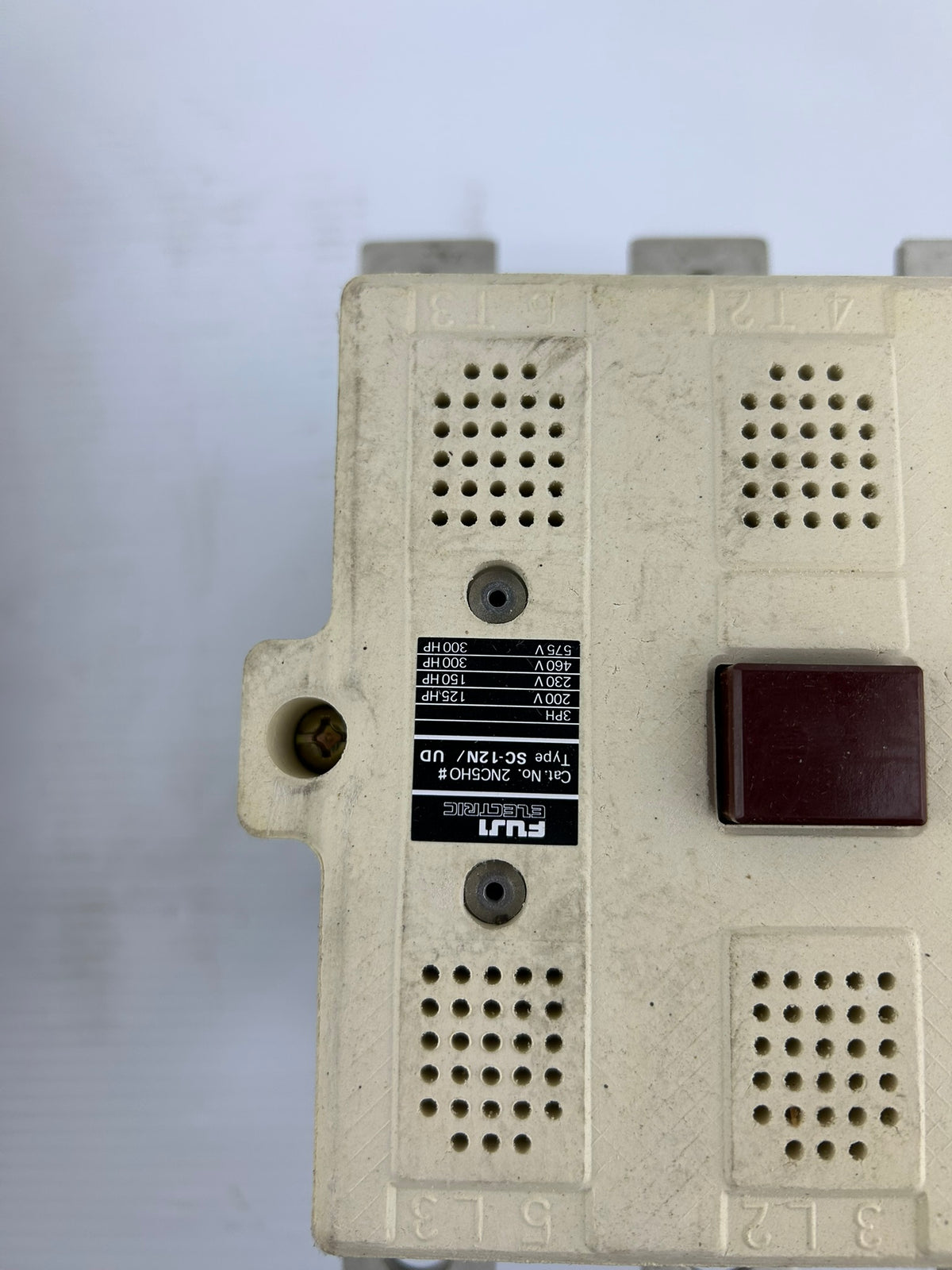 Fuji Electric SC-12N/UD 2NC5H0 Contactor 3 Pole 120V Coil 125-300HP 2NC5H0122
