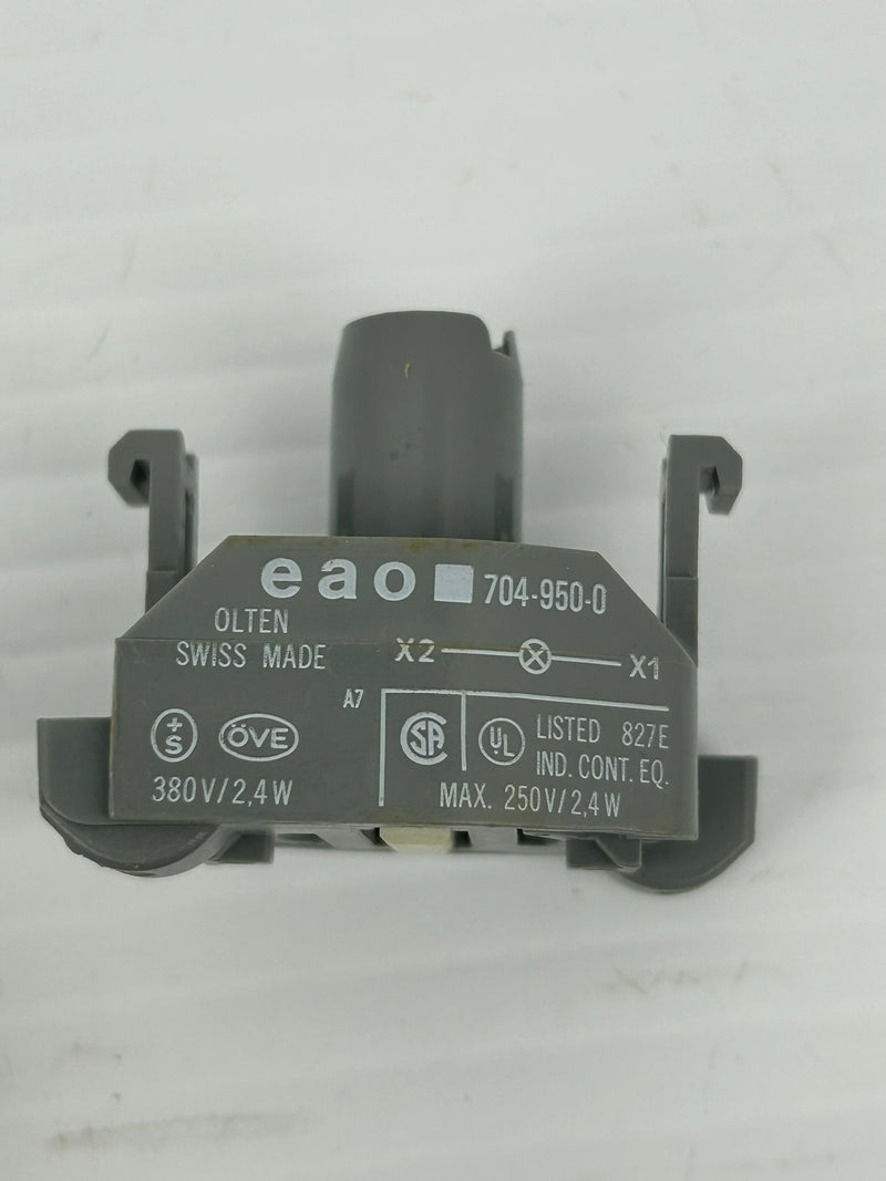 EAO 704-950-0 Switch Accessory Mounting Frame 250V/2,4W - Lot of 5