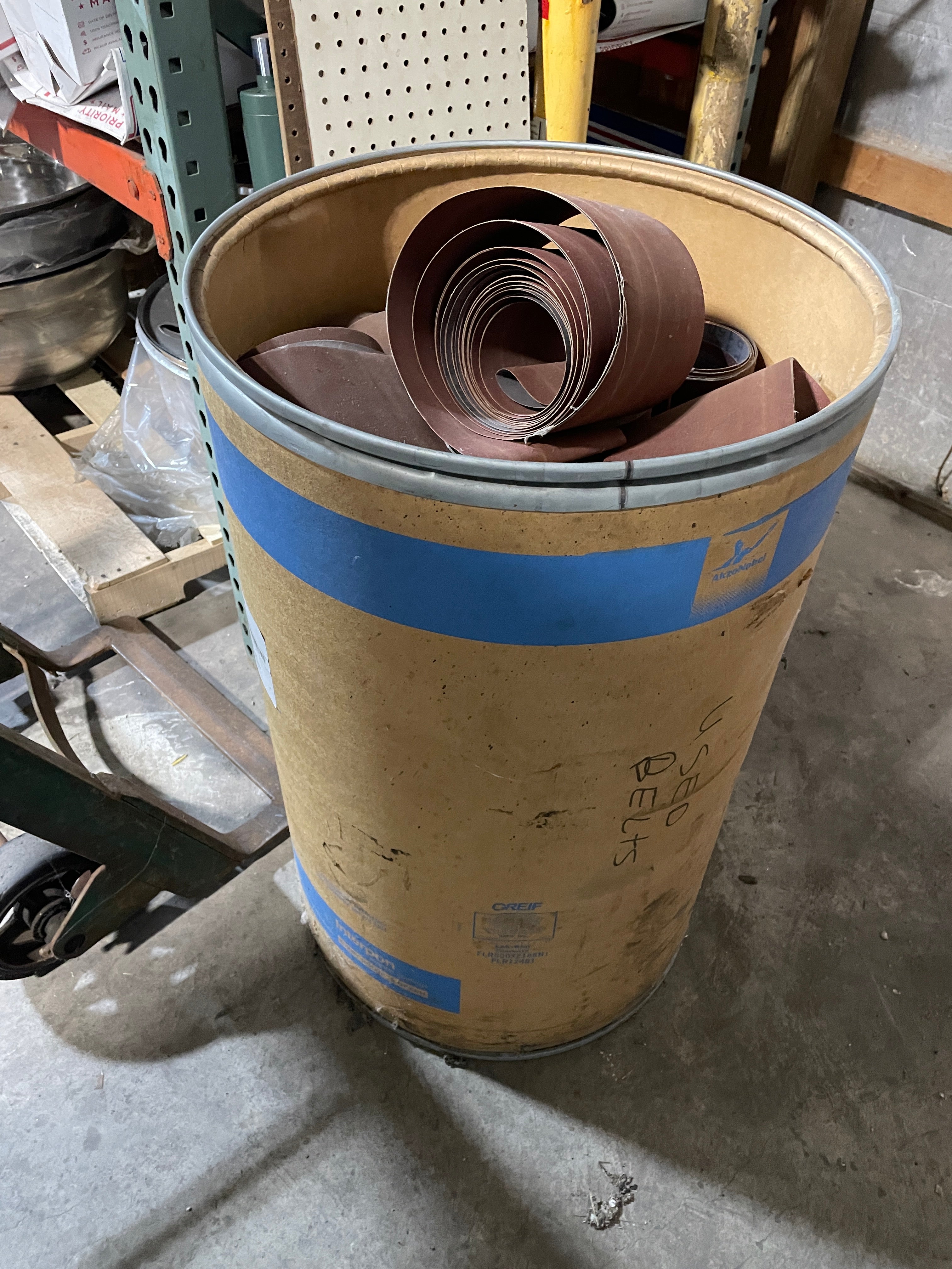 Hermes RB 316 OP Sand Paper Sanding Belt 150 Grit X-Cloth 012L3 15A 6" Wide