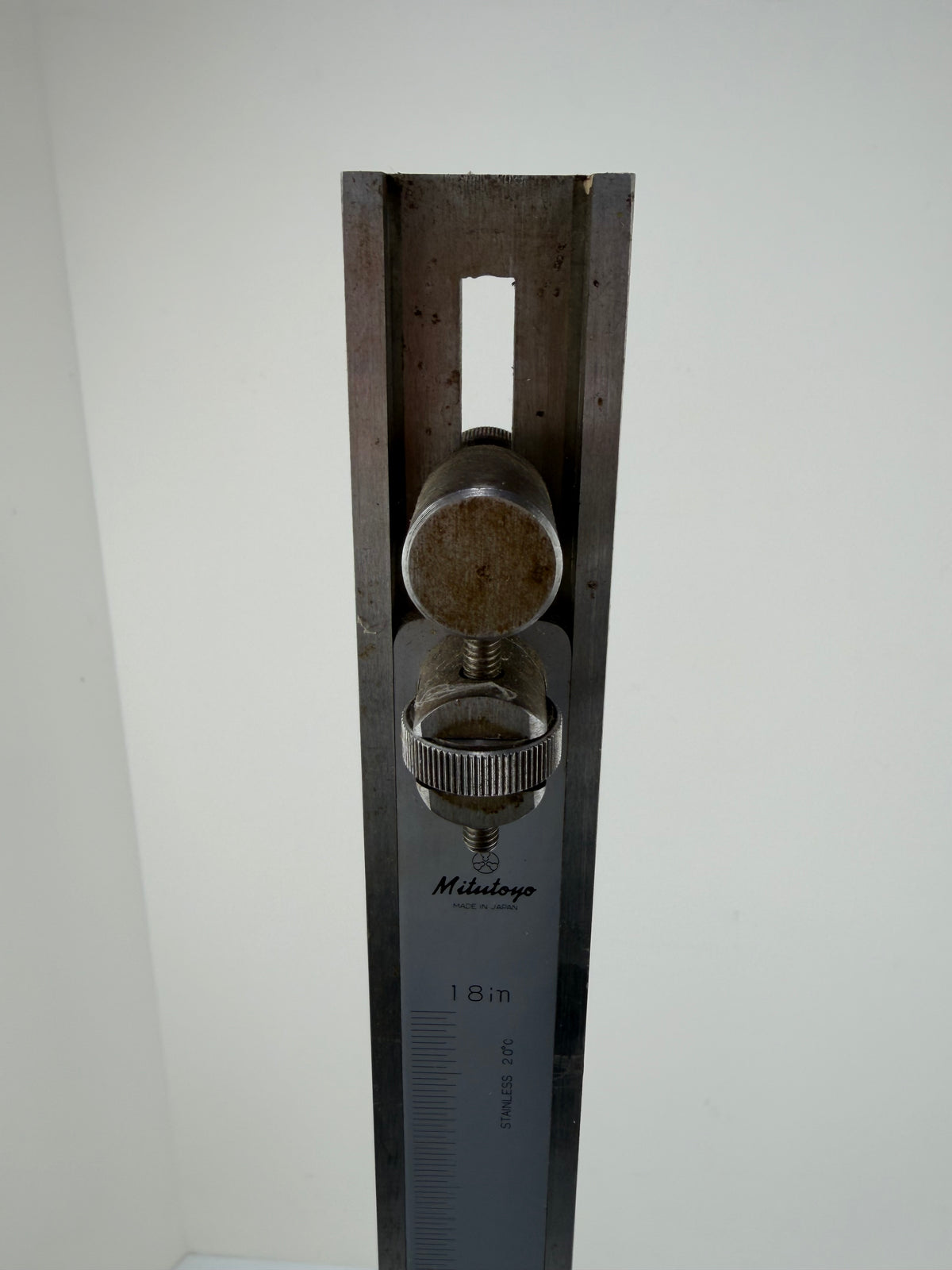 Mitutoyo 18 in Vernier Height Gauge Stainless Steel Machinist Tool
