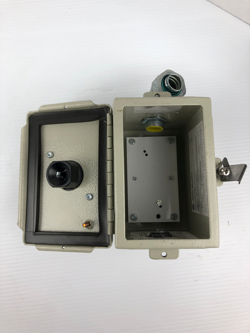 Allen Bradley 194-FA32E-P22 On/Off Switch With Enclosure Ser. B Rev. 8-74