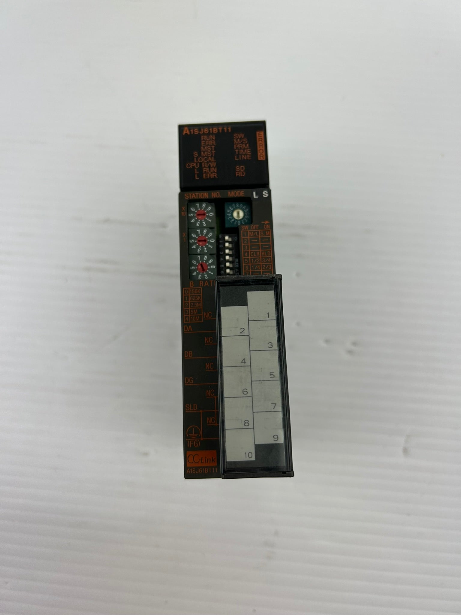 Mitsubishi A1SJ61BT11 Data Link Unit CC-Link Melsec PLC Module