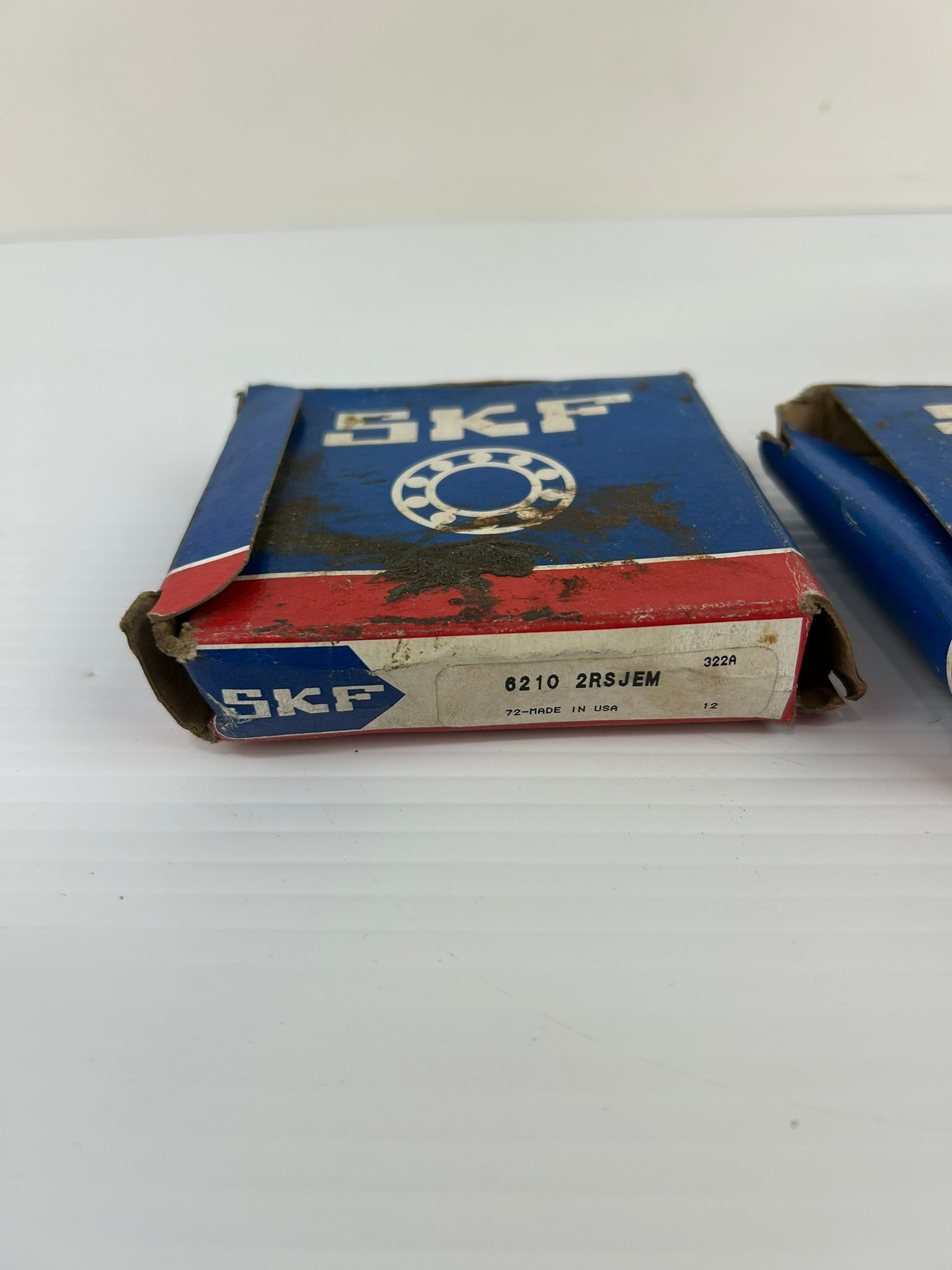 SKF 6210 2RSJEM Ball Bearing 62102RSJEM 6210-2RSJEM 6210/2RSJEM - Lot of 2