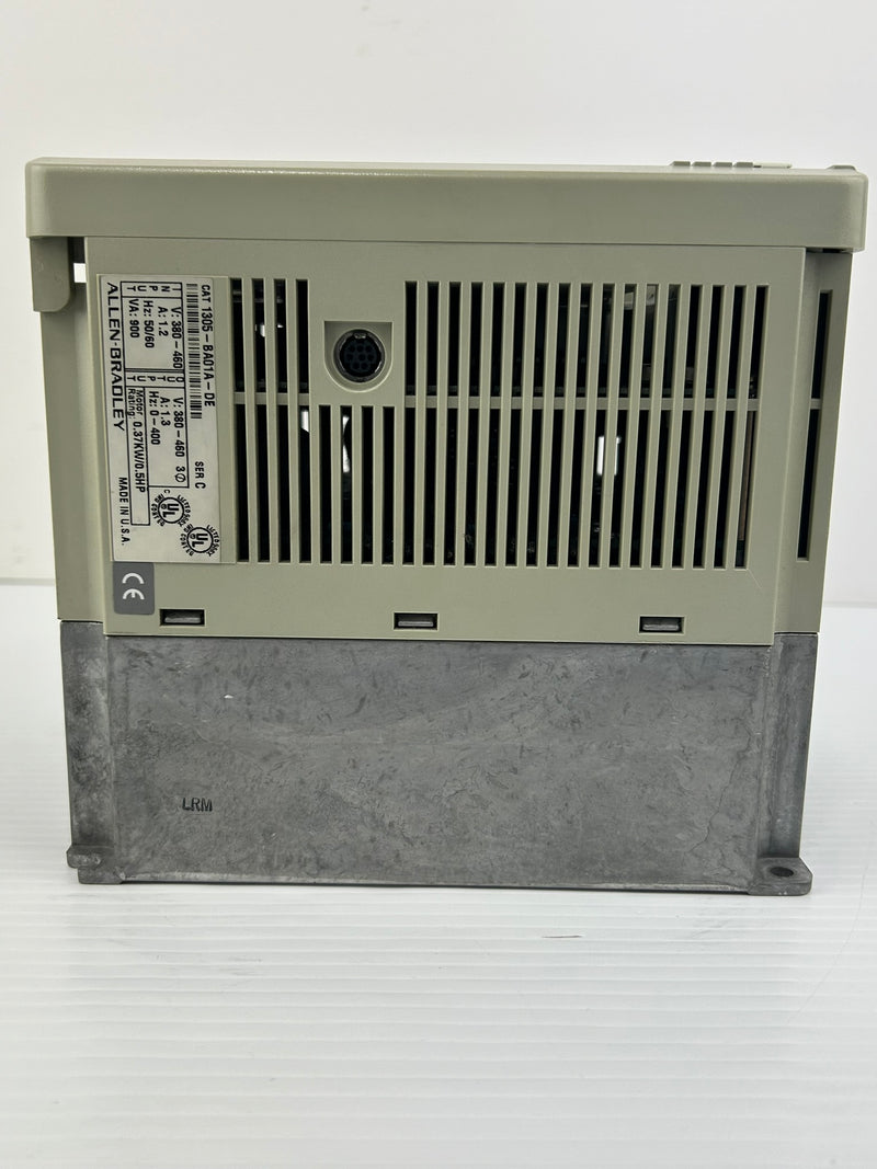 Allen Bradley 1305-BA01A-DE Variable Frequency Drive Series C - No Terminal/Door