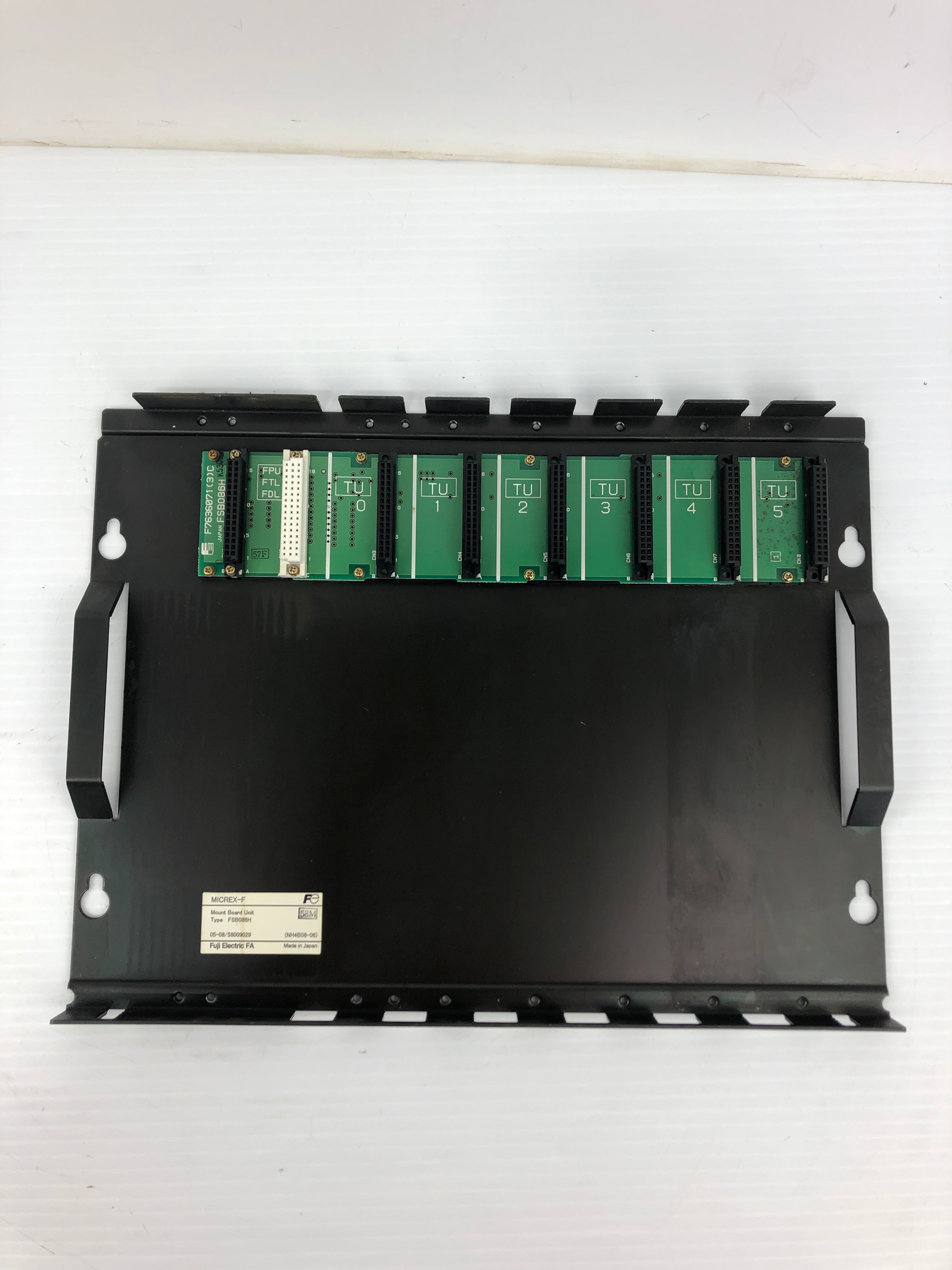 Fuji Electric MICREX-F 5-Slot Mount Board Unit Type FSB086H