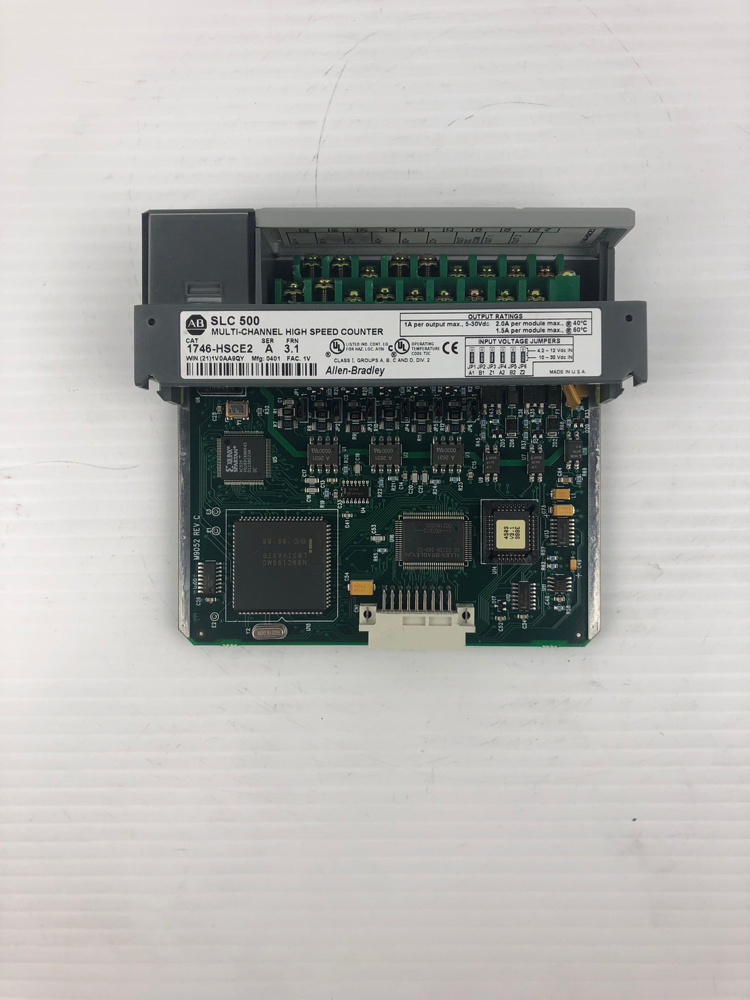 Allen-Bradley 1746-HSCE2 Series A Multi-Channel High Speed Counter with Cover