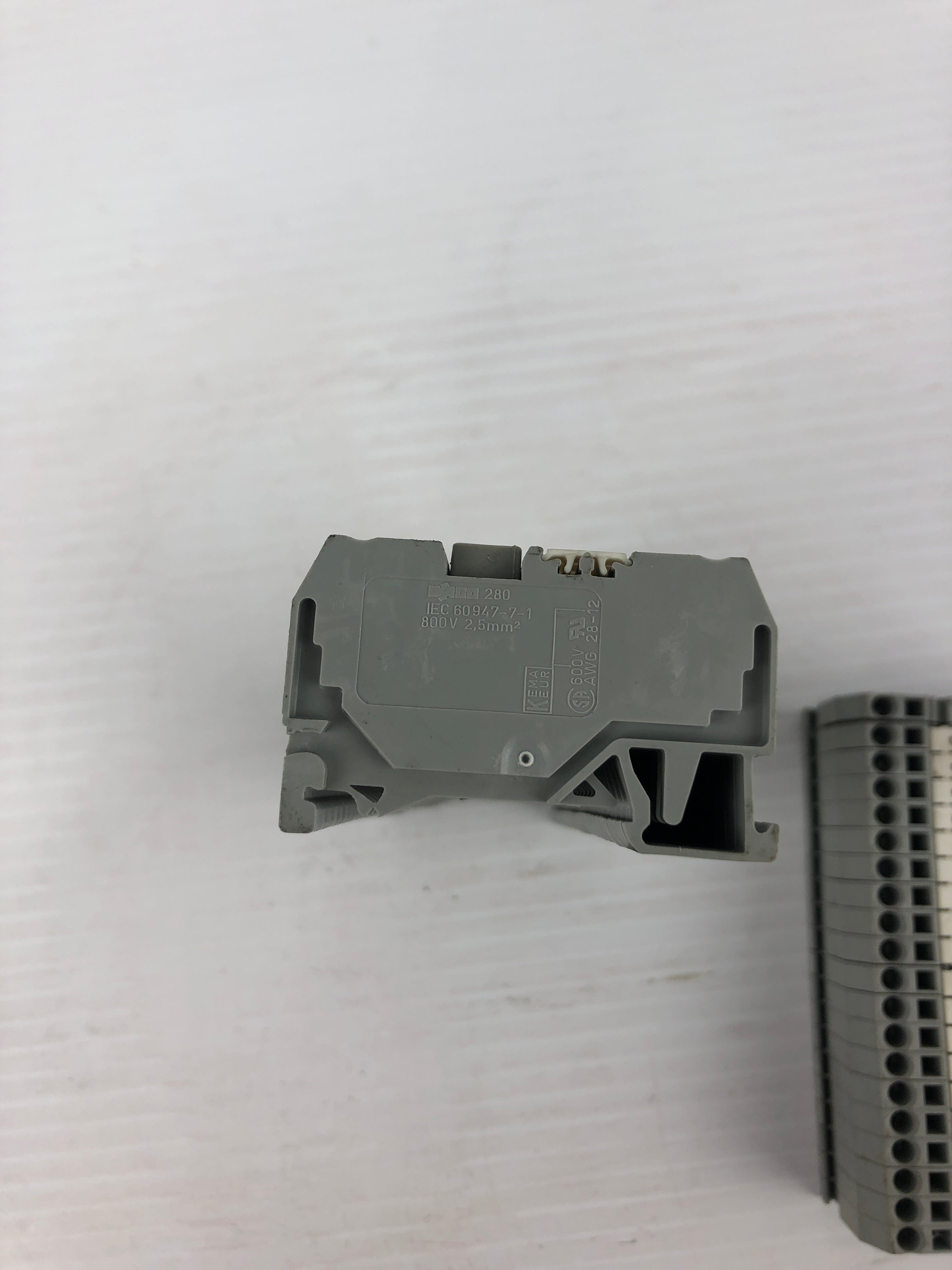 Wago 280 Terminal Blocks 800V 1,5mm - Box of 46