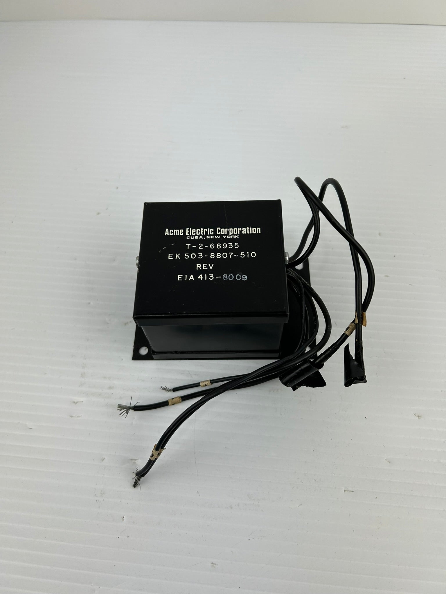 Acme Electric Corp T-2-68935 Transformer EK503-8807-510 EIA413-8009