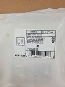 Leviton White 2G STD Decora/Toggle Wallplate Thermoplastic 80707-W (Lot of 3)