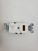 Leviton White Side Wired Single Pole Switch & Pilot Light 5226-W (Box of 10)