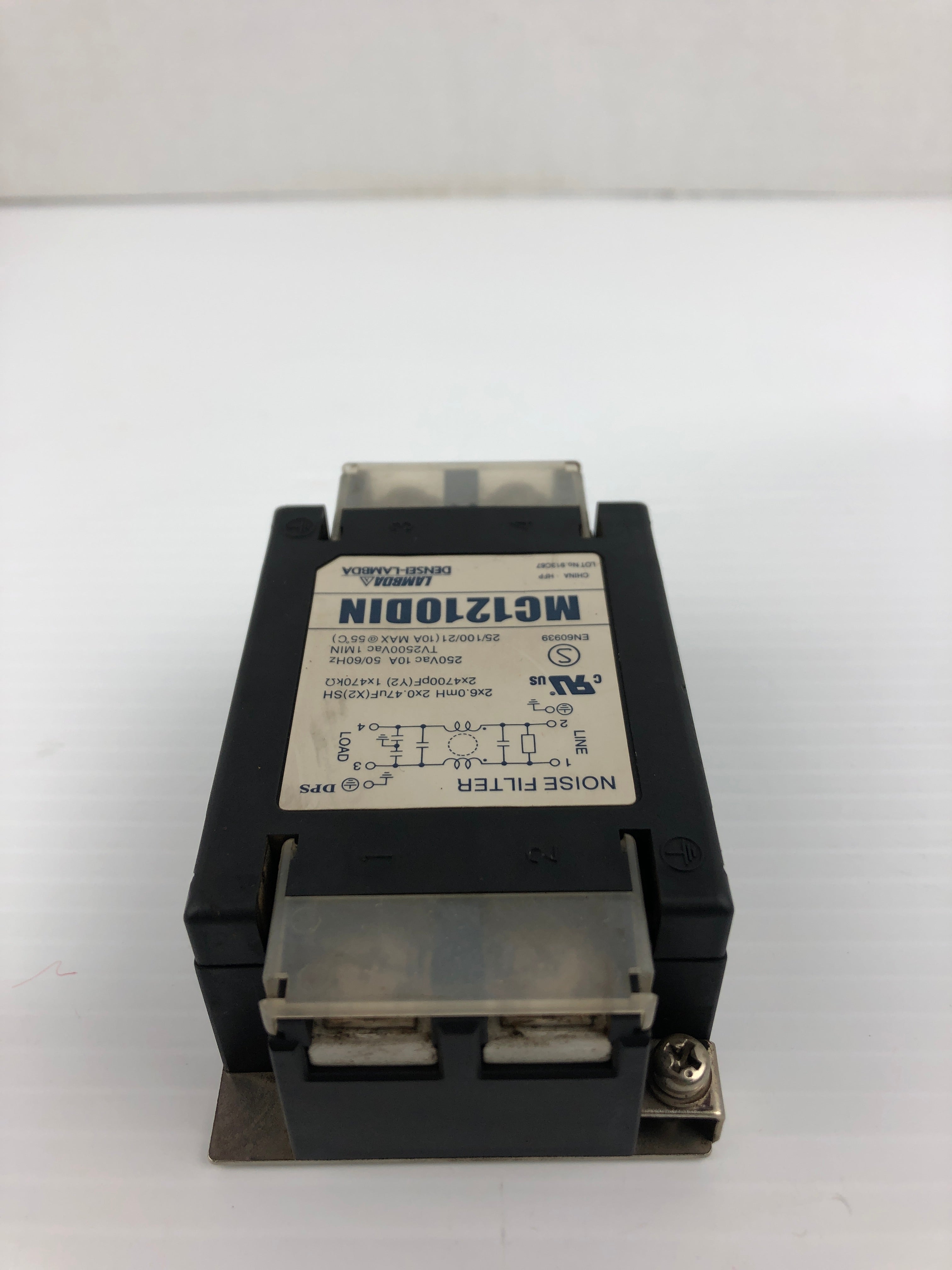 Jambda Densei-Lambda MC1210DIN Noise Filter 250VAC 10A 50/60Hz