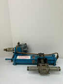 Contromatics 200SNP60 Pneumatic Actuator w/Moore 12372-74NS10IC Valve Positioner