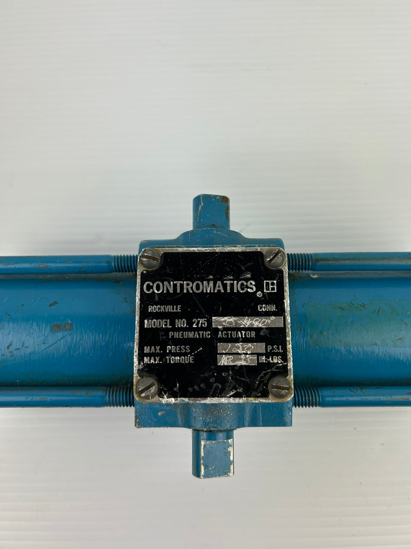 Contromatics 101-24-01 Pneumatics Valve Actuator 275 120 PSI