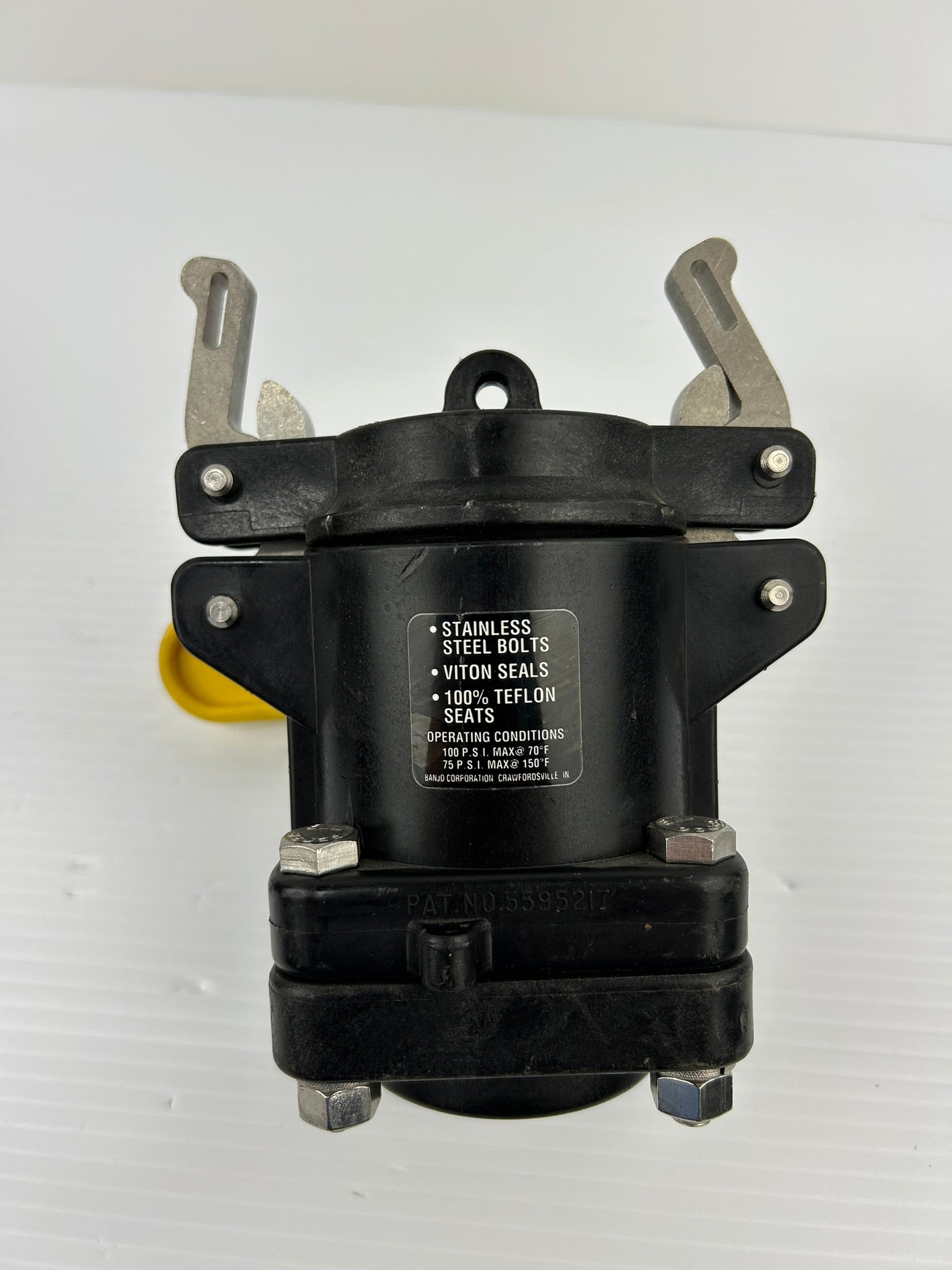 Banjo Polypropylene 5595217 Dry Disconnect Valve Assembly - Dry Mate
