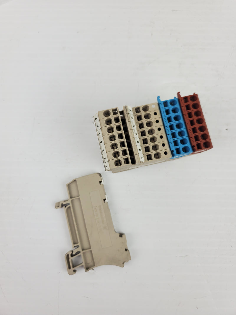 Weidmuller ZAP/TW ZIA 1,5/3L Terminal Blocks - Lot of 8