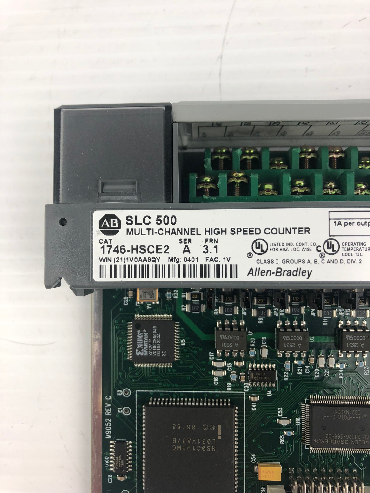 Allen-Bradley 1746-HSCE2 Series A Multi-Channel High Speed Counter with Cover