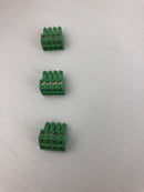 Phoenix Contact MC1.5-3.81 Terminal Connectors 125V 1.5 mm (Lot of 8)