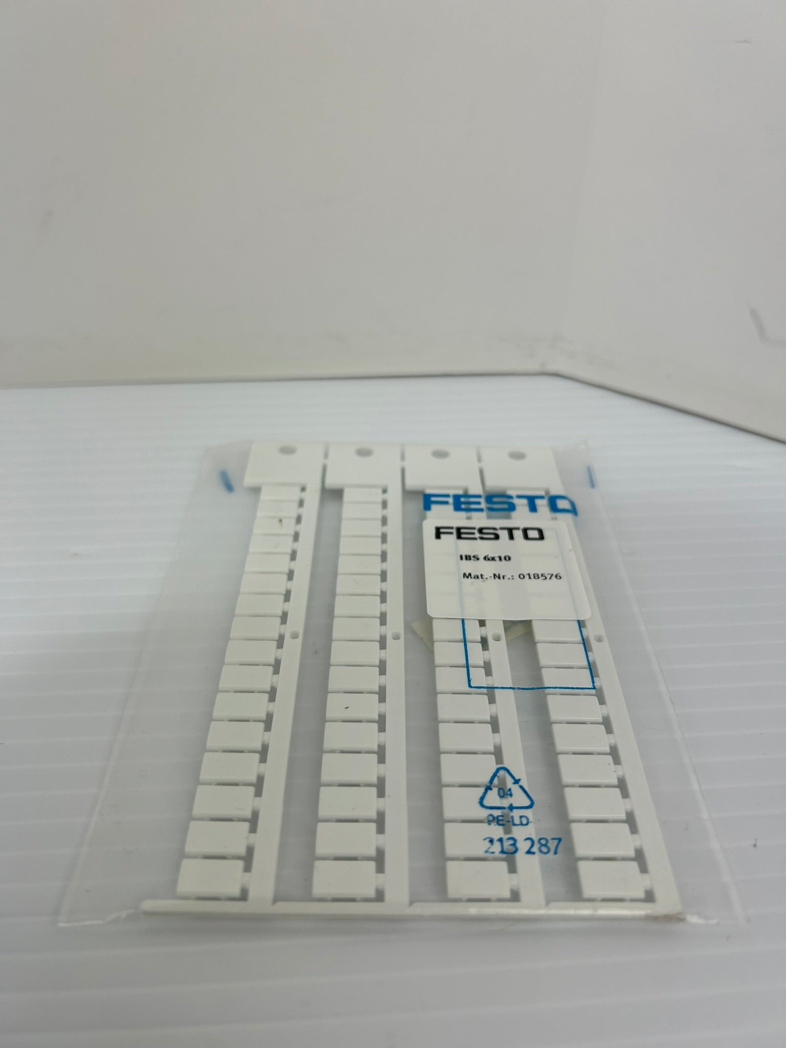 Festo IBS 6X10 Inscription Label 18576 - Lot of 19