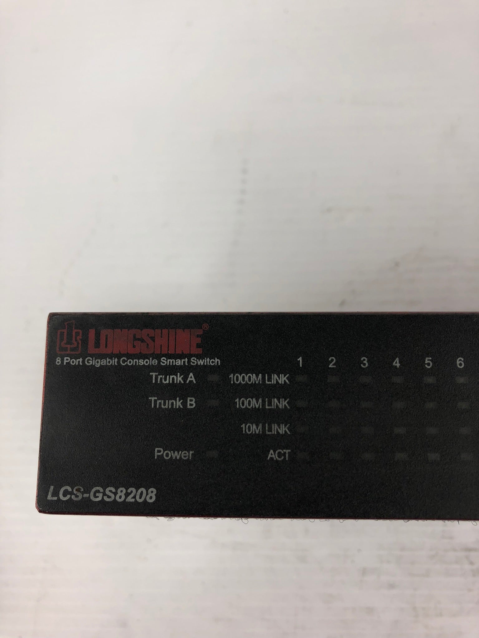 Longshine LCS-GS8208 8-Port Gigabit Ethernet Console Smart Switch