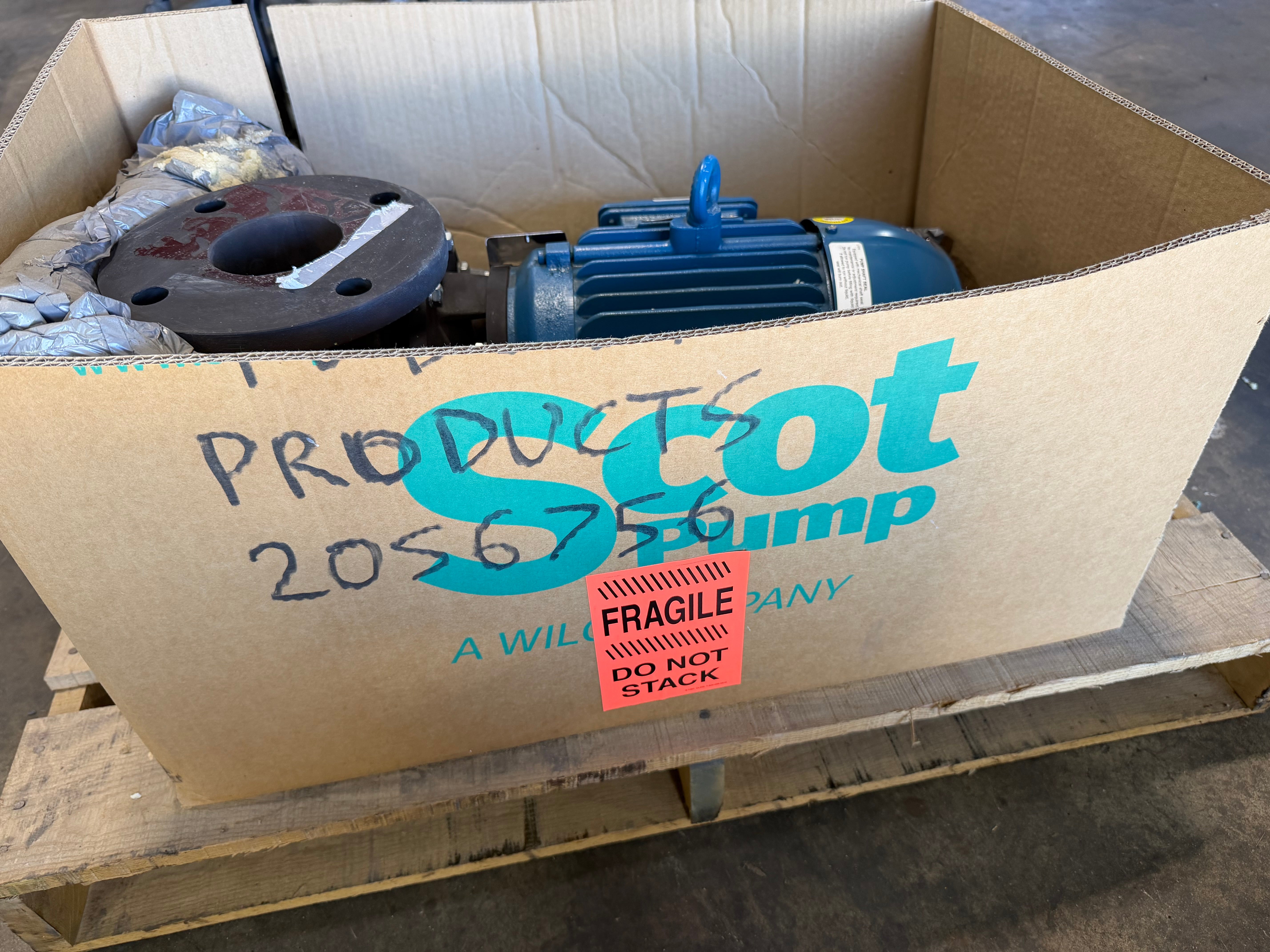 Scot Pump 3091K627W 7.5HP Centrifugal Pump 230/460V 3PH WEG 182/4JM NEW