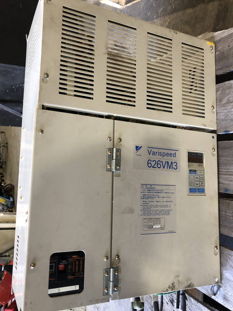 Yaskawa CIMR-VMW2037 Varispeed Spindle Drive Inverter 626VM3 – Metal  Logics, Inc.