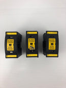 Buss JTN60060 Fuse Holder With LPJ-40SP Dual-Element Time-Delay Fuse - Lot of 3