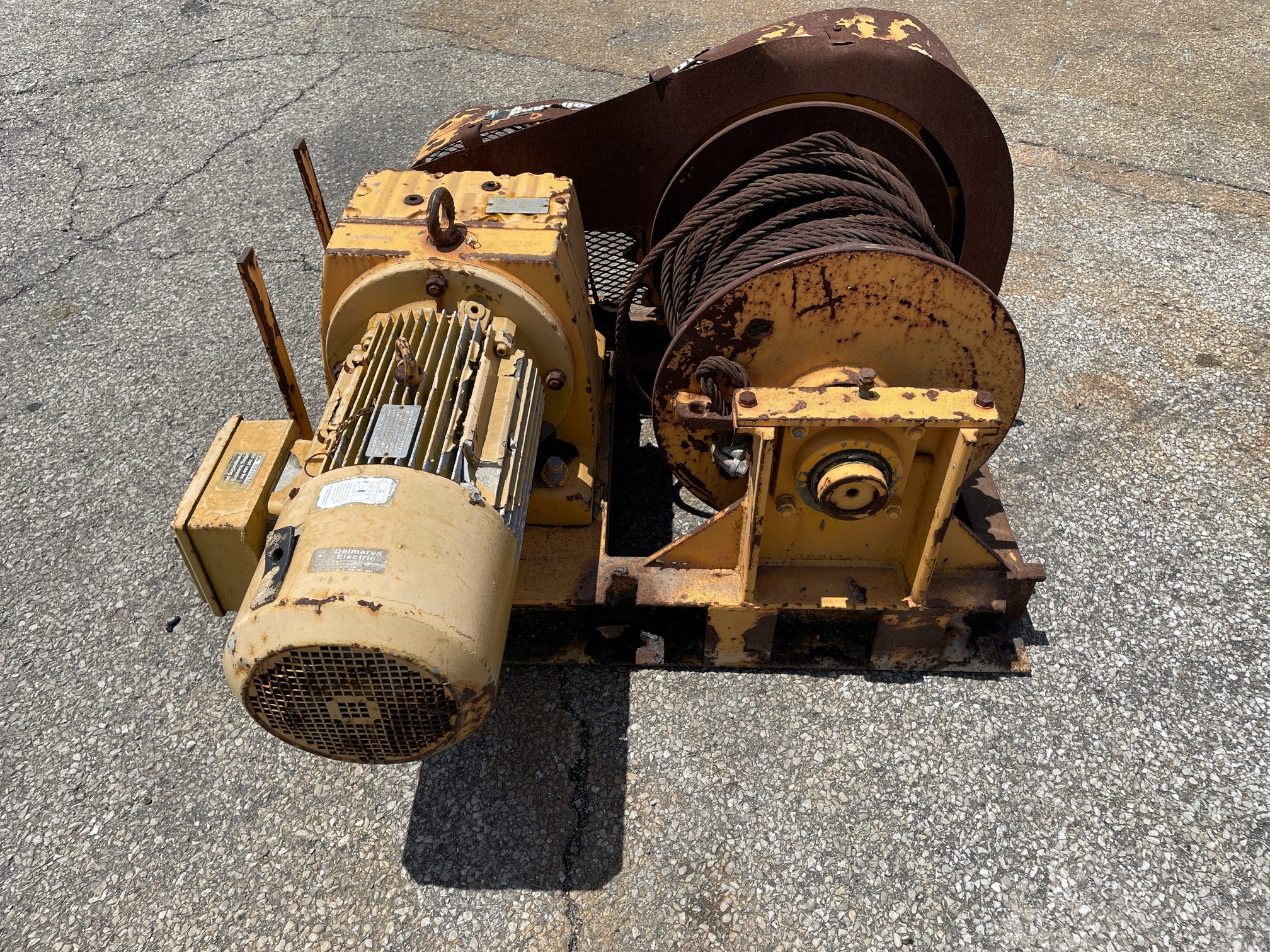 Ingersoll Rand Electric Winch 10,000 lbs. Capacity 3PH 10000B40-4-16-10-M4P4-20