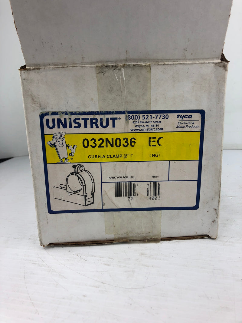 Unistrut Tyco 032NO36 EC Cush-a-Clamp Clamp - Box of 10