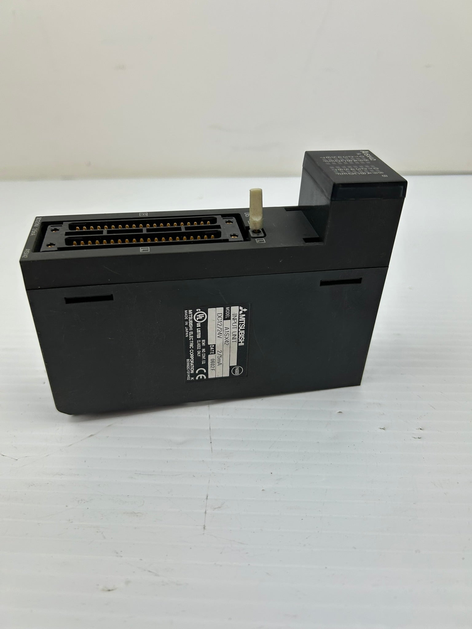 Mitsubishi A1SX42 Input Unit PLC Module 12/24VDC 2/5mA
