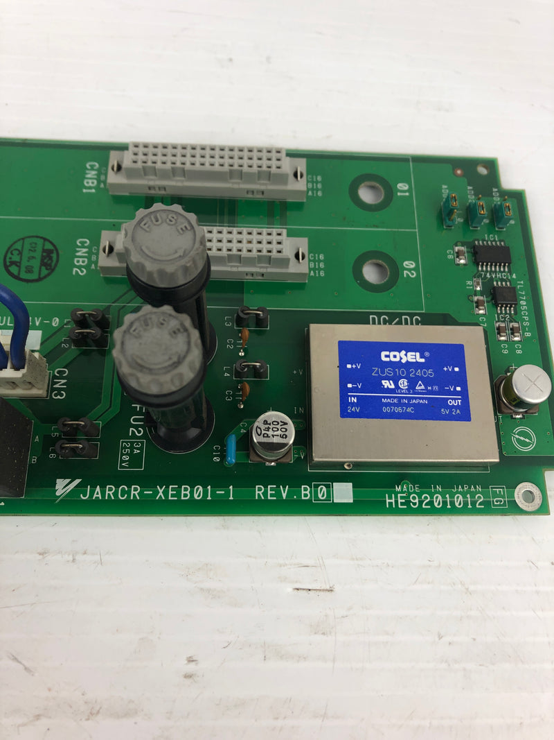 Yaskawa JARCR-XEB01-1 Expansion Circuit Board Rev B0 HE9201012