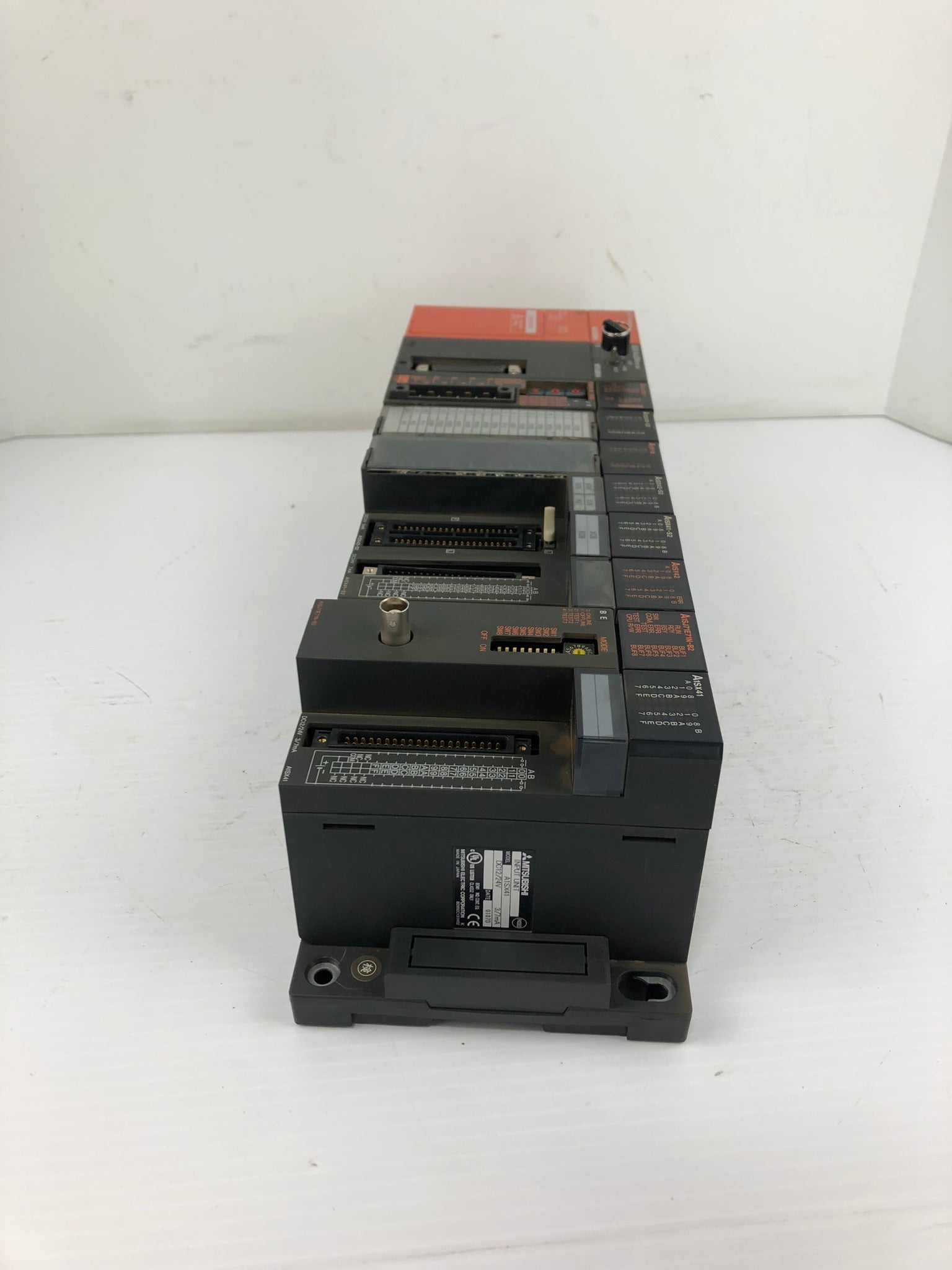 Mitsubishi A1S61PN PLC Melsec CPU 10 Slot Rack with Modules
