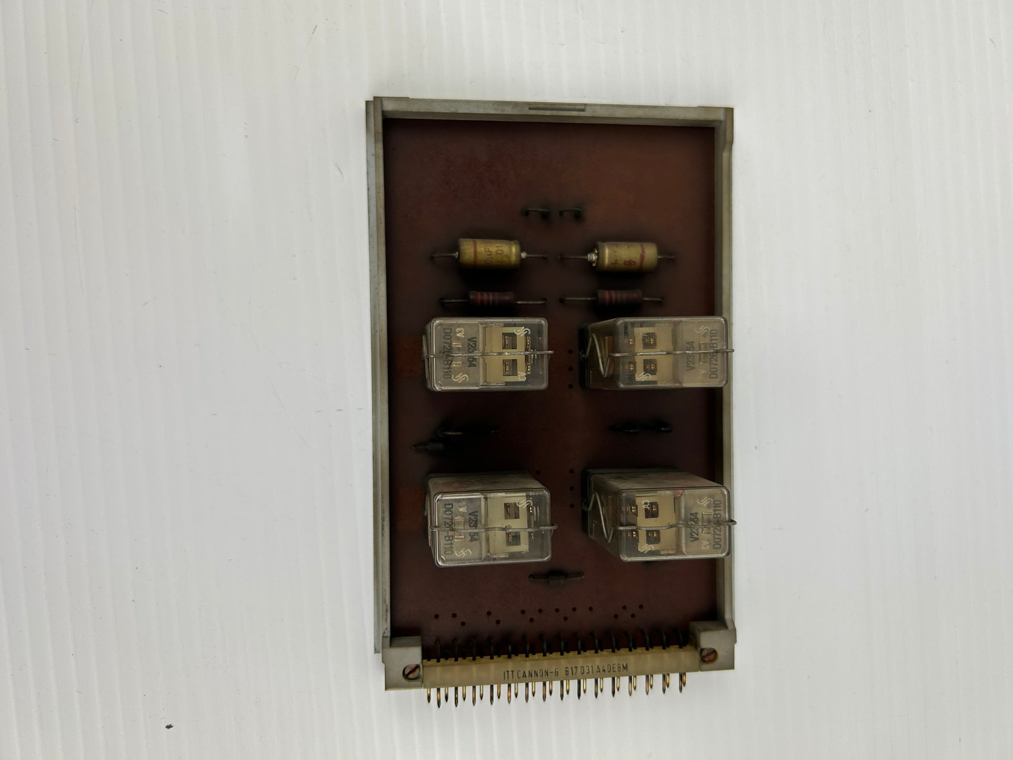 Barmag Electronic E26/00 Circuit Board with 4 Relays E2600