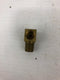 Brass 90 Degree Male Fitting Connector