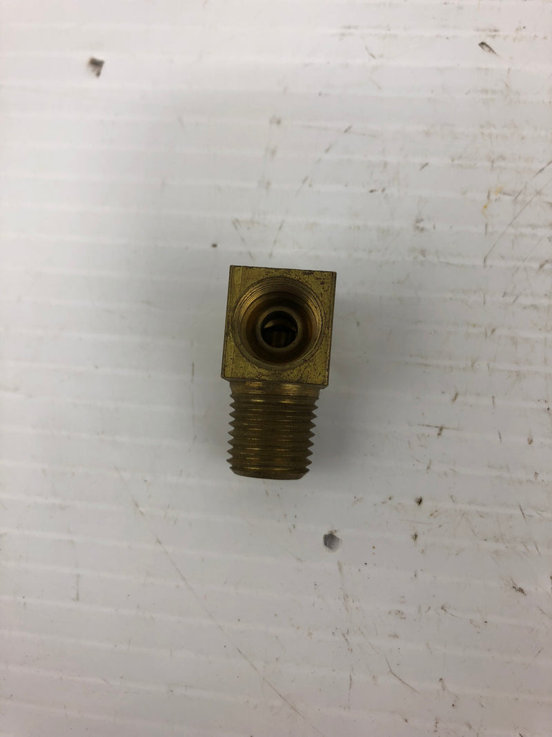 Brass 90 Degree Male Fitting Connector