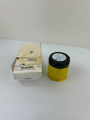 Allen Bradley 855T-B24GL8 LED Stack Yellow Light Series C 24V