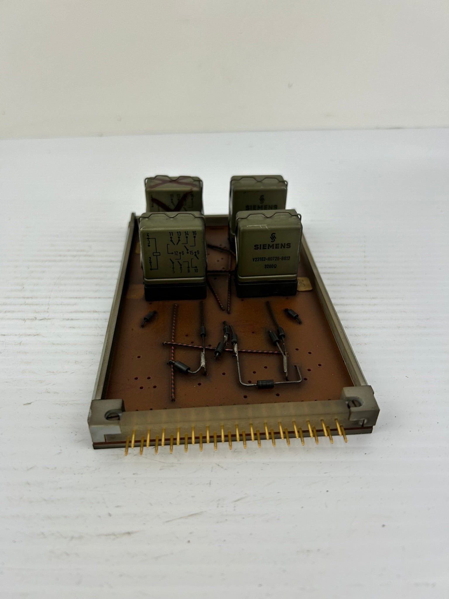 Barmag Electronic Circuit Board E110/00 with 4 Relays E110-00