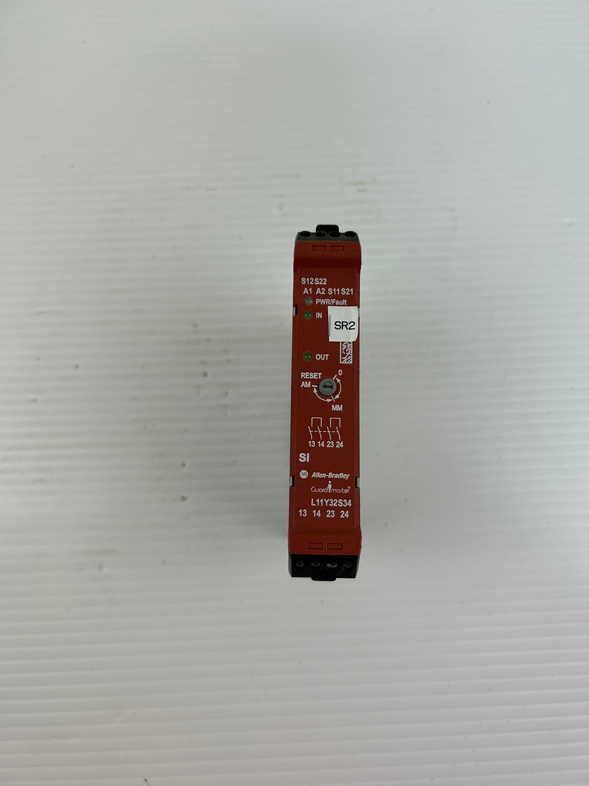 Allen-Bradley 440R-S12R2 Guardmaster Single Input Safety Relay 24VDC