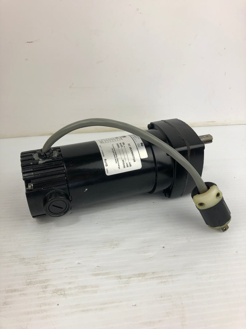 Bison 011-175-0019 Gear Motor 18.9:1 Ratio 1/10-1/8 HP 90-130 Volts 95-137 RPM