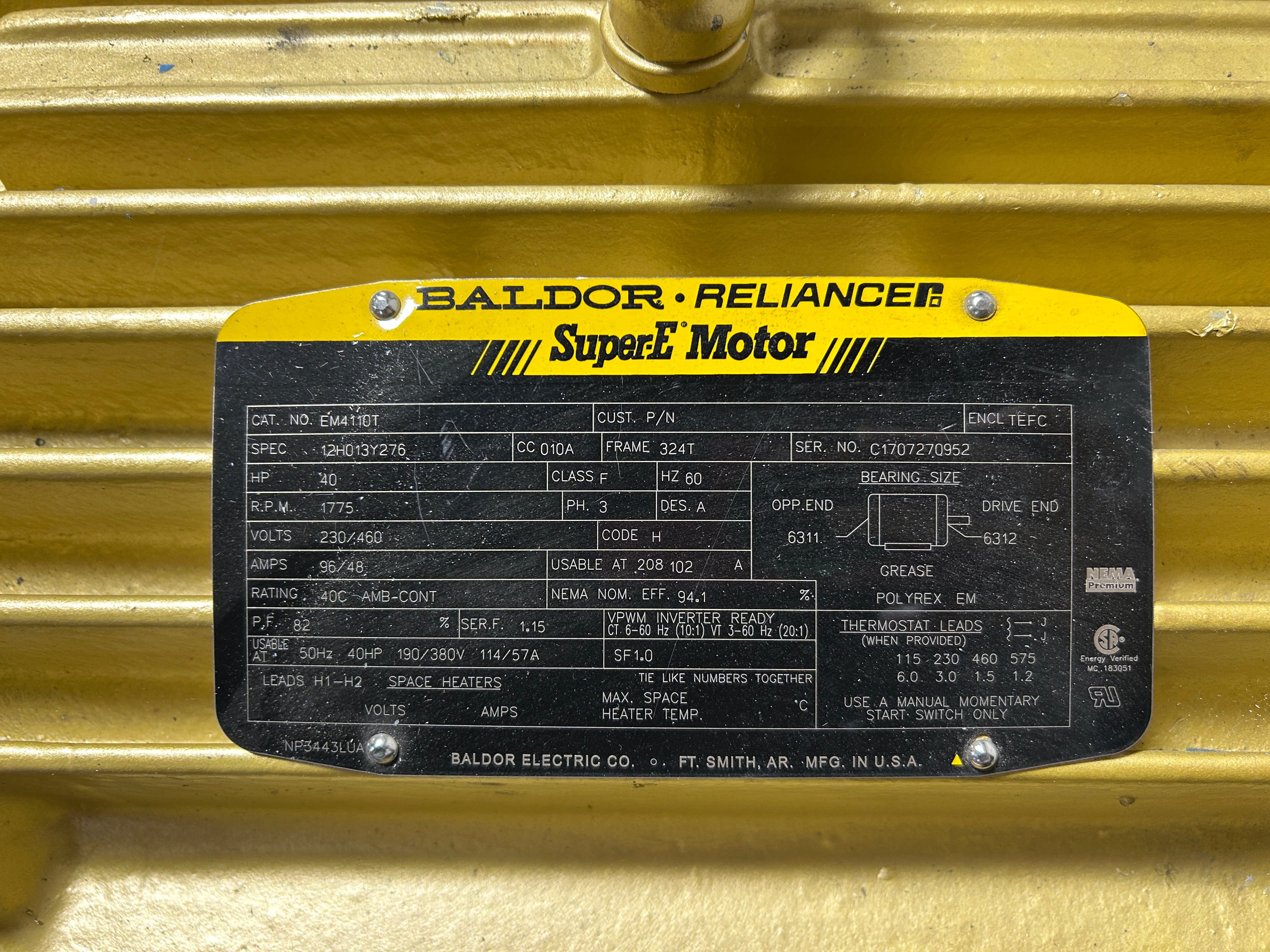 Sprout Waldron BR-14X18 RH Edge Chopper with 40HP Baldor Reliance Motor