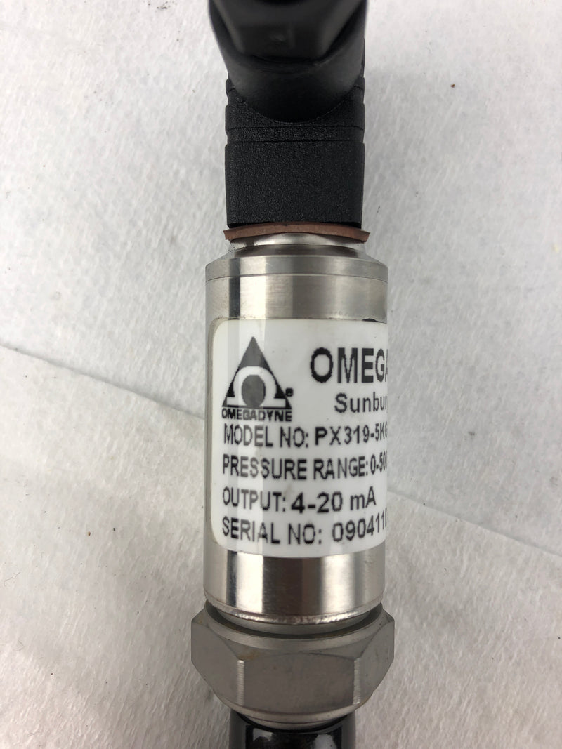 Omegadyne PX319-5KGI Pressure Sensor Pressure Range: 0-5000 4-20mA