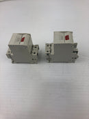 Mitsubishi Electric CP30-BA Circuit Protector 2 Pole 3A (Lot of 2)