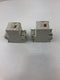 Mitsubishi Electric CP30-BA Circuit Protector 2 Pole 3A (Lot of 2)