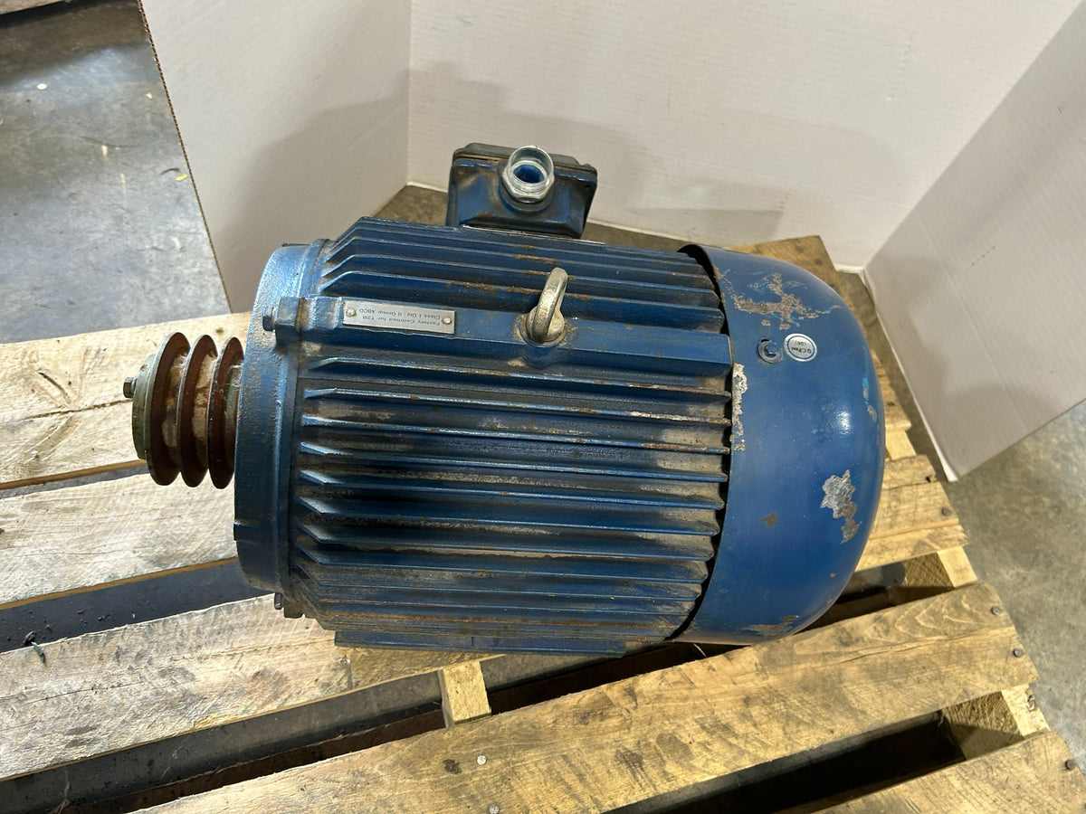 North American Electric PE215T-10-4 Motor 10 HP 1440/1750 RPM 20:1VT 10:1CT 215T