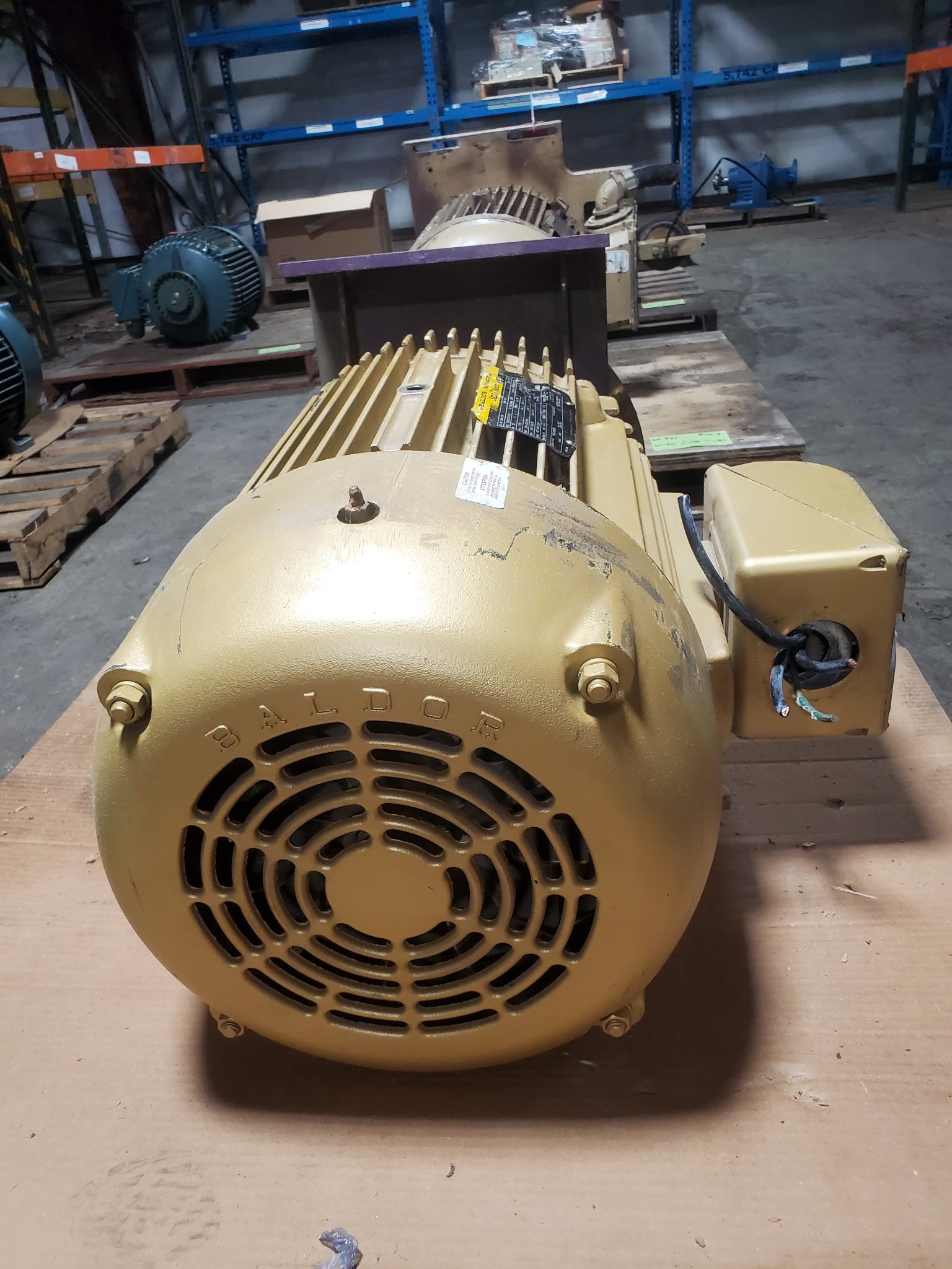 Baldor Reliance EM4115T Electric Motor 50HP 1775 RPM 208-230/460V 326T TEFC 3PH