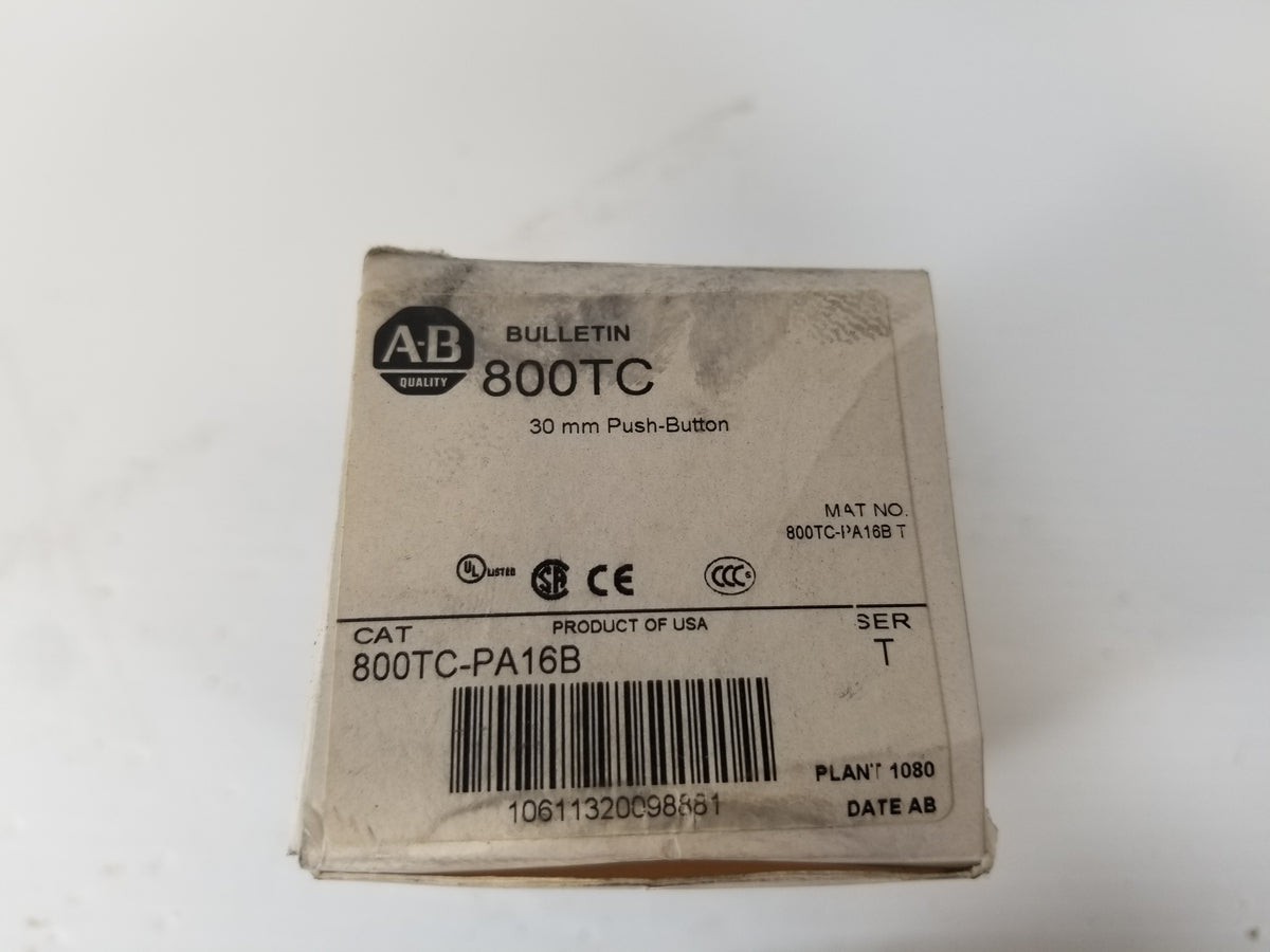 Allen-Bradley 800TC-PA16B Guarded Pushbutton Switch - Blue - US Shipping