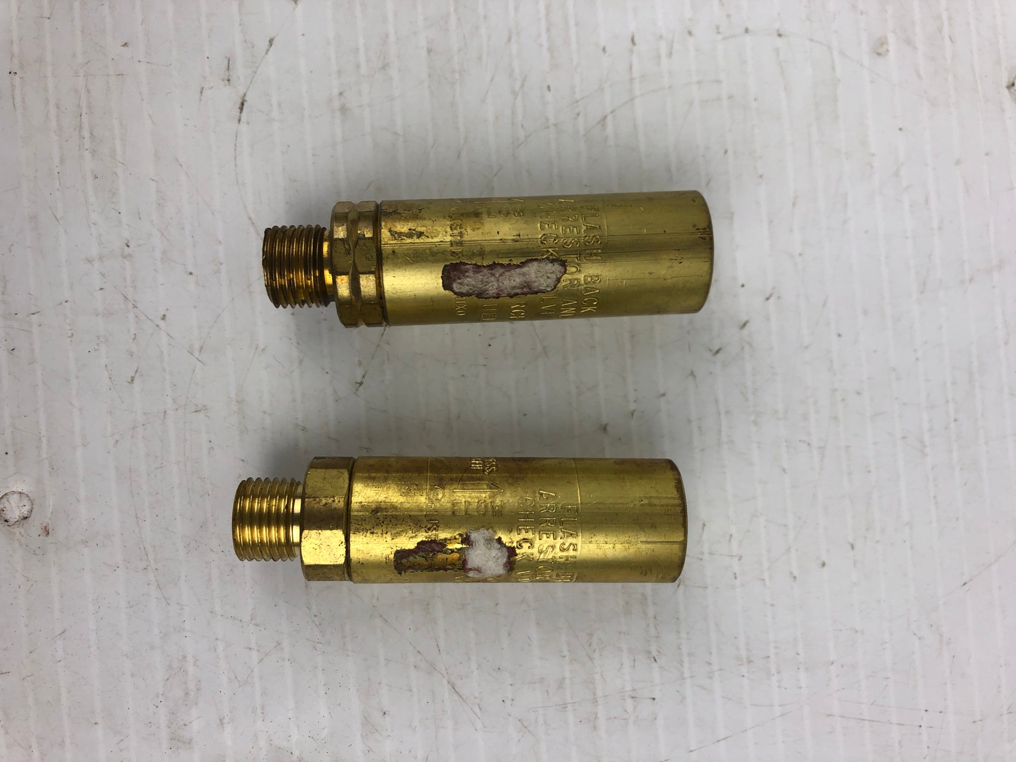Smith H708 Flash Back Arrestor and Check Valve - Lot of 2