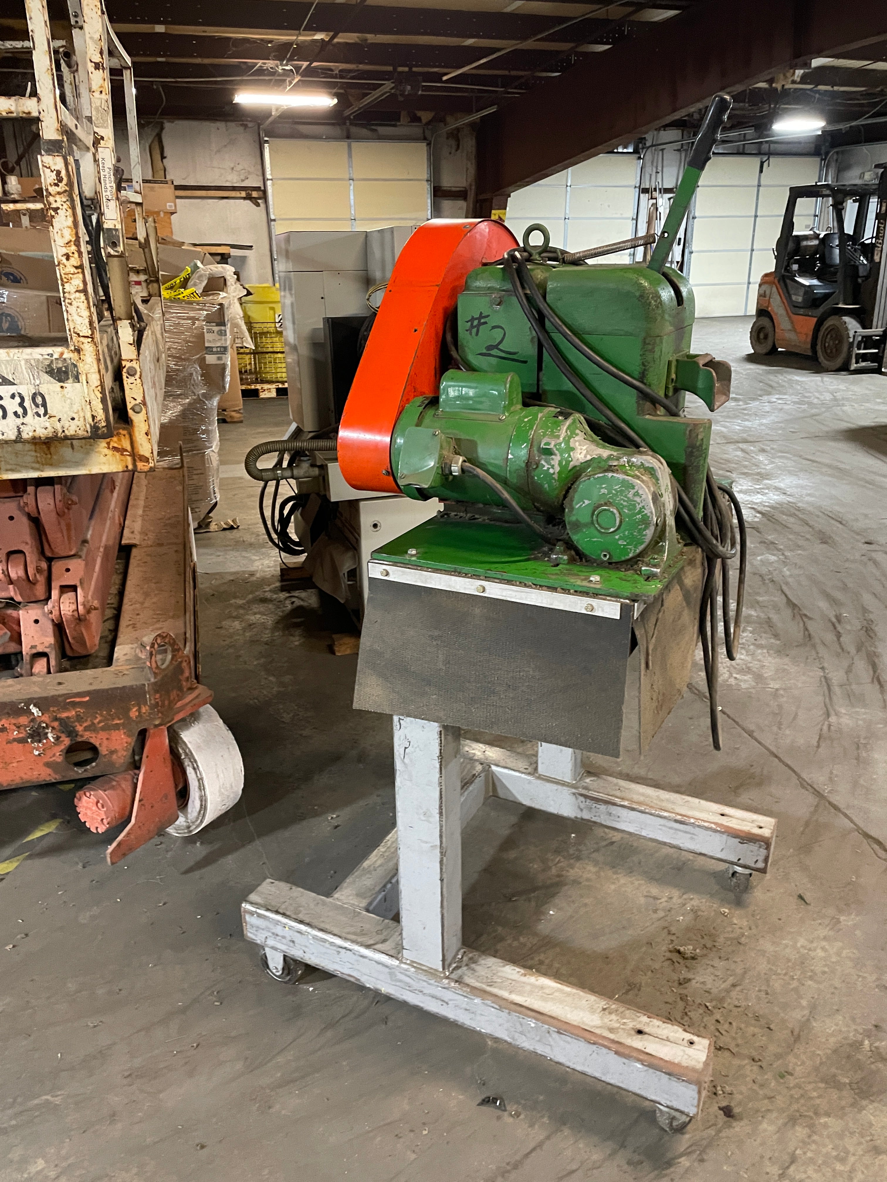 Sweed Machinery Industrial Steel Scrap Metal Banding Chopper 4079 with Base