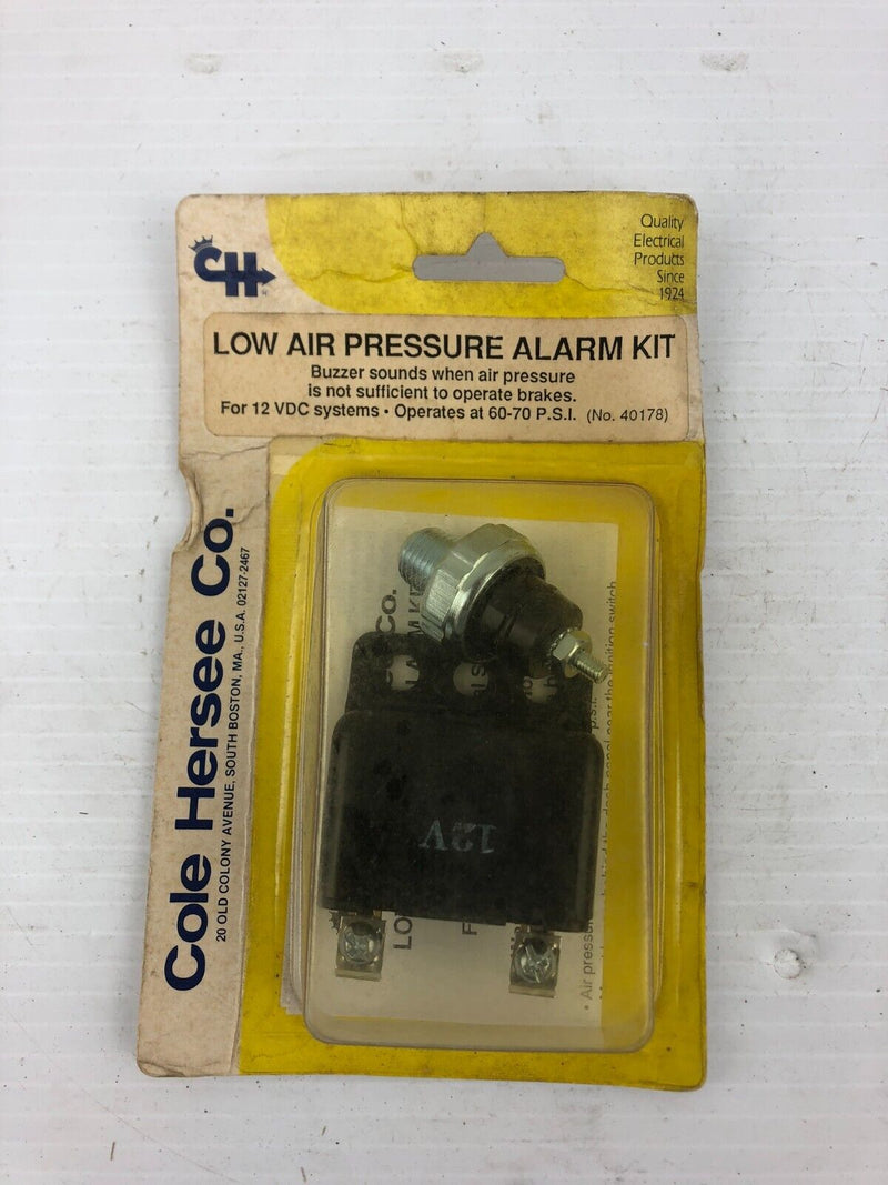 Cole Hersee 40178-BP Low Air Pressure Alarm Kit 40178