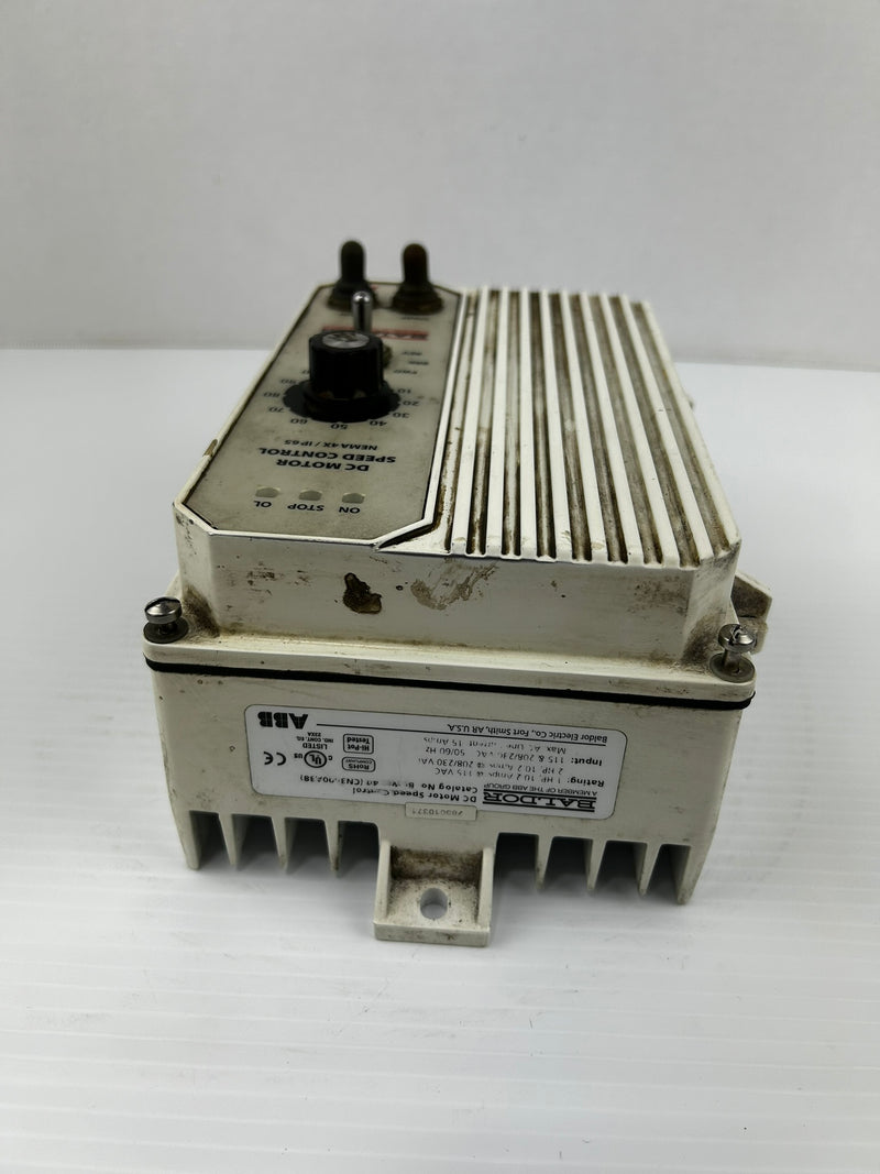 Baldor BCWD140 DC Motor Speed Control Nema 4x/IP65