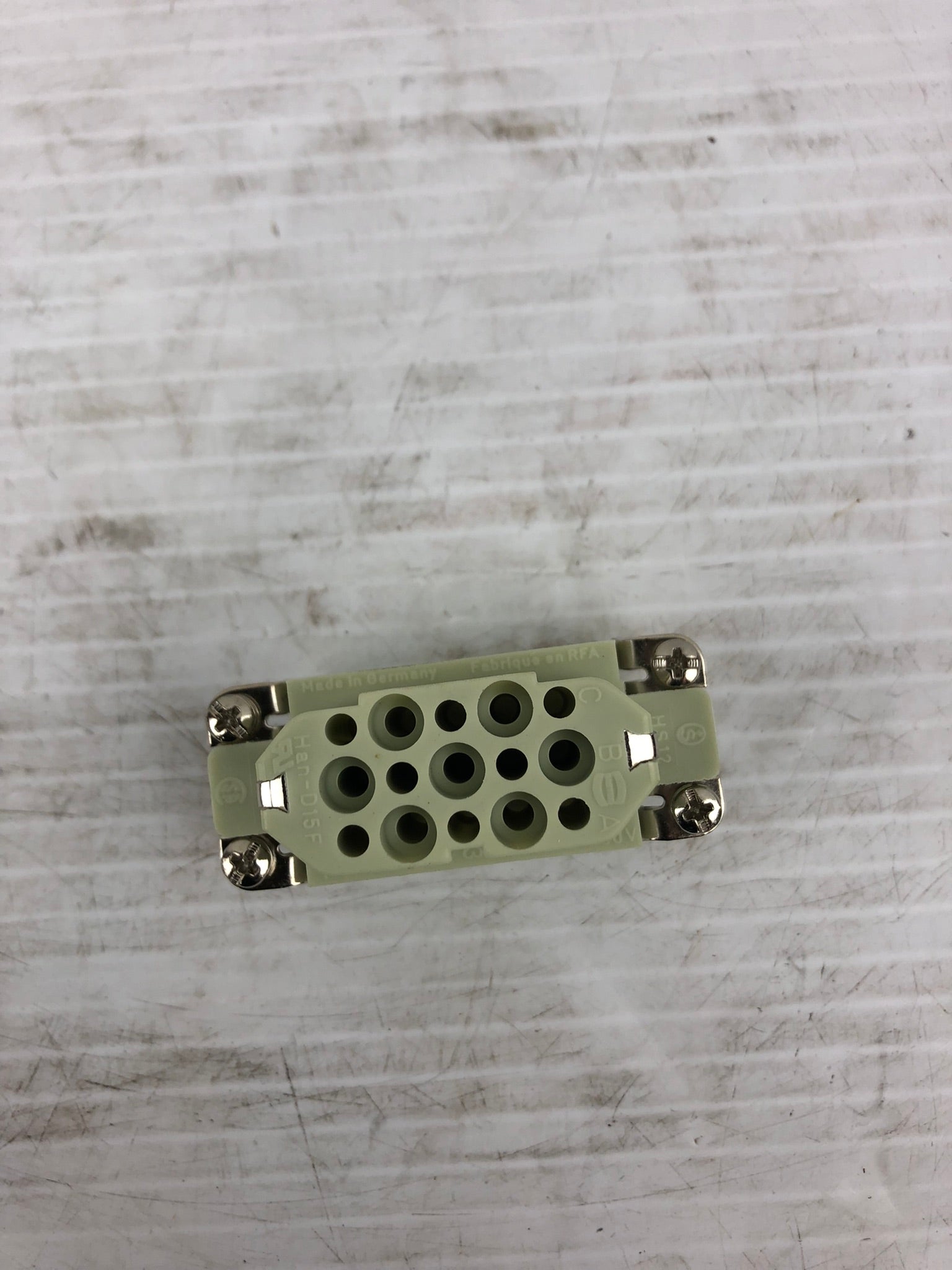 Harting HAN 15D-BU-C Connector 09210153101